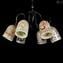 Fantasy - Hanging Lamp 6 lights - Original Murano Glass 
