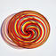Plate Red Cannes - Original Glass Murano OMG