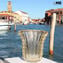 Vaso Vulcano Cristallo - Disponibile in tre dimensioni -Vetro di Murano Originale OMG