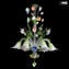 Venetian Chandelier Calla Fiori - Original Murano Glass