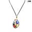 Pendente collezione maestri d'arte - Picasso - Vetro di Murano Original OMG 