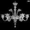 Venetian Chandelier Margherita - Floral - Crystal - Murano Glass