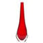 Vase Viper - Red - Sommerso - Original Murano Glass OMG