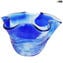 Hanging Lamp - Blue - Sbruffy - Original Murano Glass