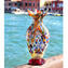 Symphony – Vase – Murano-Glas mit Millefiori-Muster und Silber 