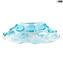 Boss – Sombrero Bowl hellblau – mundgeblasenes Glas – Original – Murano – Glas – wow
