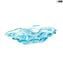 Boss – Sombrero Bowl hellblau – mundgeblasenes Glas – Original – Murano – Glas – wow