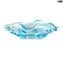 Boss – Sombrero Bowl hellblau – mundgeblasenes Glas – Original – Murano – Glas – wow