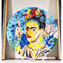 Frida centerpiece - Frida Kahlo Tribute - original murano glass omg
