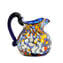 Pitcher Blu Glass Mix Colors Glass