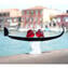 Gondel-Herzen – Liebe – Venedig – Original Murano-Glas OMG