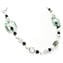 Necklace Riga - Light blue and Silver - Original Murano Glass OMG