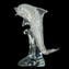 Delfino su onda - Scultura - Vetro di Murano Original OMG