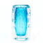 Vaso Bolle - Celeste - Sommerso - Vetro di Murano Originale OMG