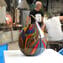 Vaso Missoni Gamma - multicolor - Vetro di Murano Originale OMG®