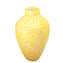 Amphora - Vaso Soffiato giallo - Original Murano Glass