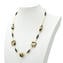 Necklace Emily - With Black and gold beads - Original Murano Glass OMG