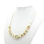 Collana Tupis - Oro e bianco - Vetro di Murano Originale OMG