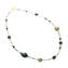 Collana Skiset - Nero & oro - Vetro di Murano Originale OMG