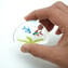 Glass stone with Fishes - Aquarium  - Original Murano Glass OMG
