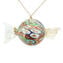 Christmas Candy Ball - Millefiori gold 24 kt - Murano Glass Xmas
