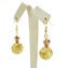 Earrings Lipo - Gold & Avventurina - Original Murano Glass OMG