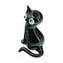 Le Chat noir - Gatto - Vetro di Murano Originale OMG