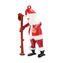 Santa Claus With stick - Murano Glass Xmas