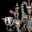 Luxury Venetian Chandelier Rezzonico with Gold details  - Original Murano Glass OMG