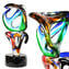 Scultura Astratta Climax - Vetro di Murano Originale