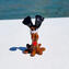 Brown dog miniature - Original Murano Glass OMG