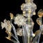 Venetian Chandelier Regale - Gold 24kt - Murano Glass