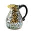 Pitcher Black & Silver - Leopard - Original Murano Glass OMG