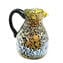 Pitcher Black & Silver - Leopard - Original Murano Glass OMG
