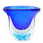  Renaissance Collection - Sommerso Vase - Blue & lightblue - Original Murano Glass OMG