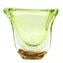 Vaso Rinascimento Sommerso - Verde & Marrone - Vetro di Murano Originale OMG