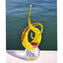 Knotenskulptur – Mit Blattsilber – Original Murano-Glas OMG
