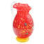 Pitcher Red + Murrine - Original Murano Glass OMG