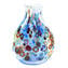 Vaso Murrine - Otello - Blu - Vetro di Murano Originale OMG 