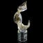 Strip Sculpture Sommerso Gold - Chroma Collection - Original Murano Glass 