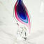 Heron Female Sculpture Sommerso - Chroma Collection - Original Murano Glass 