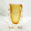 Vase Bubble - Amber - Sommerso - Original Murano Glass OMG