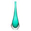 Vase Viper - Teal - Sommerso - Original Murano Glass OMG
