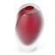 Vaso Locus Rosso - Sommerso - Vetro di Murano