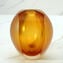 Vaso Oculus Ambra - Sommerso - Vetro di Murano